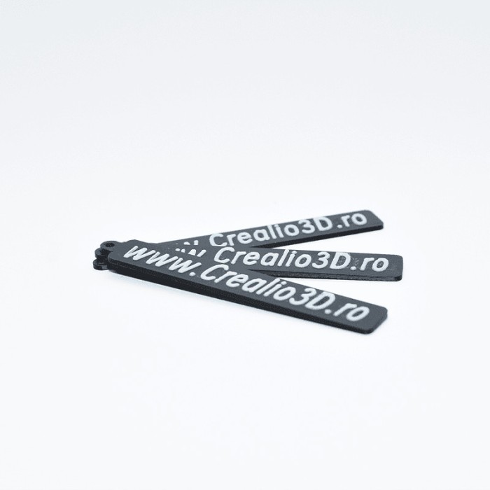 Breloc 3D Personalizat cu Text