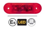 Led Lampi de marcaj Remorca Camion Caravana Rosu E9 12v 24v