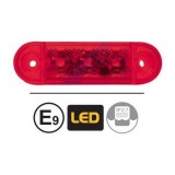 Led Lampi de marcaj Remorca Camion Caravana Rosu E9 12v 24v