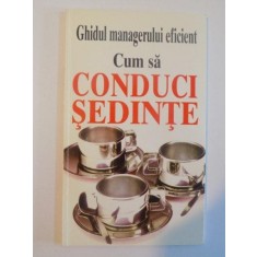 GHIDUL MANAGERULUI EFICIENT , CUM SA CONDUCI SEDINTE de KATE KEENAN , 1998