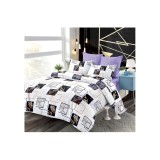 Cumpara ieftin Lenjerie de Pat Bumbac Finet 6 Piese cu Elastic - CPL166