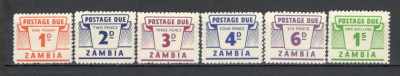 Zambia.1964 Porto-Cifre DX.101 foto