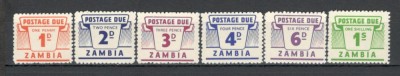 Zambia.1964 Porto-Cifre GX.109 foto