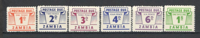 Zambia.1964 Porto-Cifre GX.109