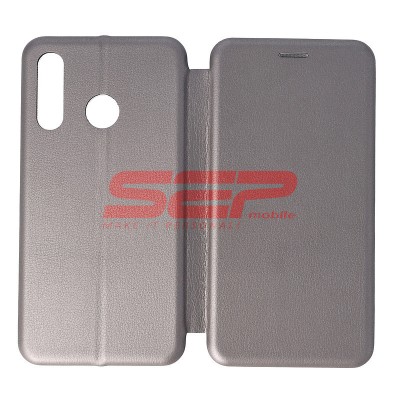 Toc FlipCover Round Huawei P30 Lite Fossil Gray foto