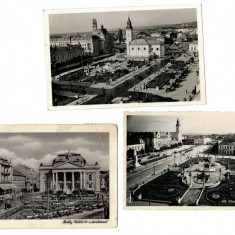 Oradea 1940(aprox.) - Lot 3 carti postale