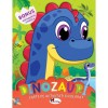 Carte de colorat cu activitati Dinozauri, Aramis. Carte educativa pentru copii cu labirinturi, desene, cuvinte ascunse, motricitate.