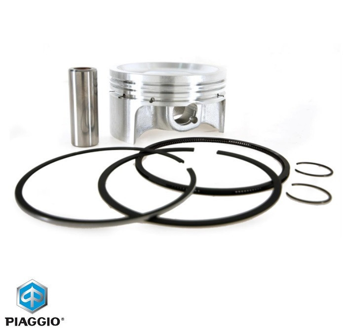 Piston original Aprilia Scarabeo - Piaggio Beverly - MP3 - Vespa GTS - GTS Sport - GTS Touring 4T LC 300cc D75.00 bolt 16 - cota standard (A)