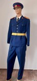 Uniforma militara RPR Locotenent-Colonel Trupe CFR Ținută de Ceremonie perioada Gheorghe Gheorghiu DEJ