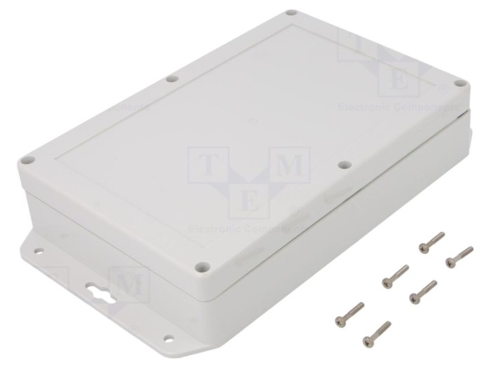Carcasă universală ABS gri IP67