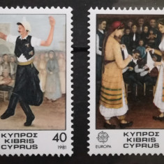BC362, Cipru 1981, serie europa cept-traditii, costume populare