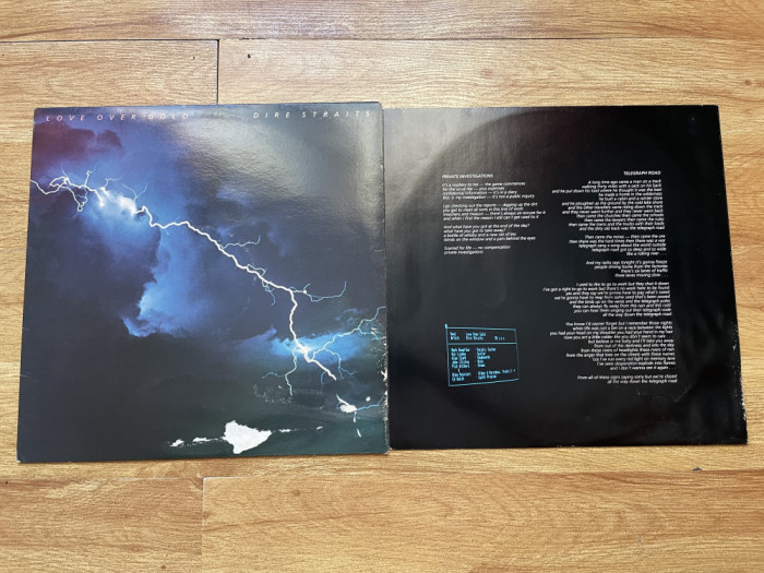 DIRE STRAITS - LOVE OVER GOLD (1982,VERTIGO,UK) vinil vinyl