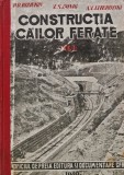 Cumpara ieftin Constructia cailor ferate (volumul 1) - 1949 - D. D. Biziukin (F290)