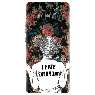 Husa silicon pentru Huawei Mate 10, I Hate Everyone foto