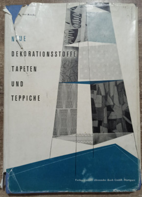 Neue dekorationsstoffe tapeten und teppiche/ modele tapet si covoare mid-century foto