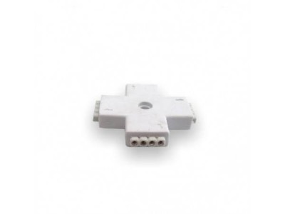 Conector trip cruce banda led RGB 5050 foto