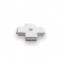 Conector trip cruce banda led RGB 5050