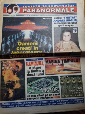 revista fenomenelor paranormale - 1 noiembrie 1996 foto