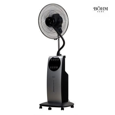Ventilator cu Pulverizare Apa si Umidificare BOHM BSP40-ED, 16 inch, telecomanda si ecran tactil foto