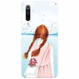 Husa silicon pentru Xiaomi Mi 9, Girl And Birds