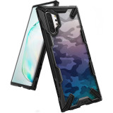 Husa Plastic - TPU Ringke Fusion X Design pentru Samsung Galaxy Note 10+ N975 / Note 10+ 5G N976, Neagra XDSG0020