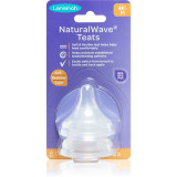 Lansinoh NaturalWave tetină pentru biberon Medium 2 buc