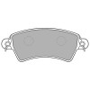 Set placute frana,frana disc RENAULT MEGANE I (BA0/1) (1995 - 2004) KRIEGER 0950006474