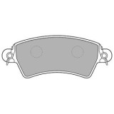 Set placute frana,frana disc PEUGEOT 306 Hatchback (7A, 7C, N3, N5) (1993 - 2003) KRIEGER 0950006474