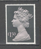 Anglia/Marea Britanie.1986 Regina Elisabeth II GA.210, Nestampilat