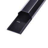 Canal mascare cablu, aluminiu, 110cm, negru, L102645