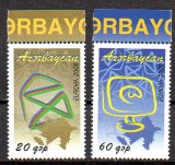 AZERBAIJAN 2008, EUROPA - CEPT, serie neuzată, MNH, Nestampilat