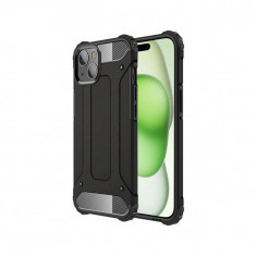 Husa Compatibila cu Apple iPhone 15 Plus Techsuit Hybrid Armor Negru