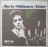 Disc vinil, LP. ARII DIN OPERE-MARIA SLATINARU-NISTOR