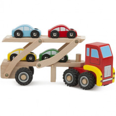 Set de Joaca New Classic Toys Transportorul de Masini foto