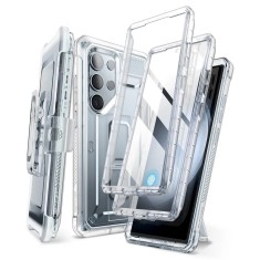 Husa Samsung Galaxy S25 Ultra Supcase Unicorn Beetle Pro, transparenta foto