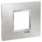 Rama Ornament 2M inox Schneider Eazy Styl argintiu crom LMR7762038