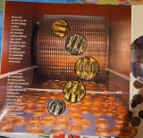 Belgia, Belgium, lot set monede demonetizate, 5 monede