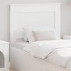VidaXL Tăblie cap cu headboard Alb 90 cm Lemn compozit 887481