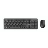Kit tastatura si mouse Trust TKM-350 Black