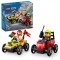 PACHET DE CURSE FURGONETA DE PIZZ VS. CAMION DE POMPIERI,