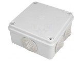 Cutie de conexiuni IP65 100x100x50mm gri