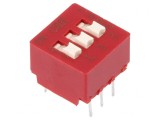 Comutator DIP-SWITCH 3 Secțiuni SMT
