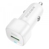 Incarcator Auto Borofone BZ34B Cloud, 20W, 3A, 1 x USB-A - 1 x USB-C, Alb