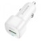 Incarcator Auto Borofone BZ34B Cloud, 20W, 3A, 1 x USB-A - 1 x USB-C, Alb
