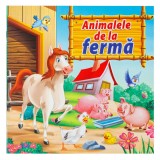 Carte pentru Copii, Animale de la Fermă, 16 pagini, 30x23.5cm, CMCLASS