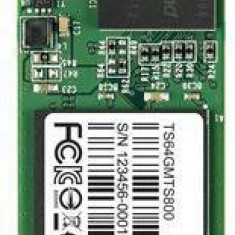 SSD Transcend MTS800, 64GB, M.2 2280, Sata III 600