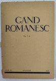 GAND ROMANESC , REVISTA CULTURALA EDITATA DE ASTRA , ANUL III , NR. 5-6 , MAI - IUNIE , 1935