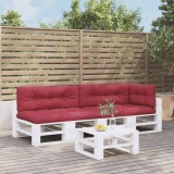 vidaXL Perne de paleți, 5 buc., roșu vin, material textil 3217140