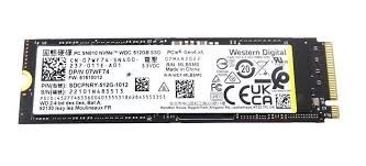 Solid State Drive (SSD) Western Digital (WD), 512GB, PCIe 4.0 x 4, NVMe M.2, SN810, SDCPNRY-512G-1012, 07WF74, 6000 MB/s, 4000 MB/s, Laptop/Desktop foto