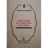 Mihail Ionescu - Proverbe si cugetari italiene (editia 1982)